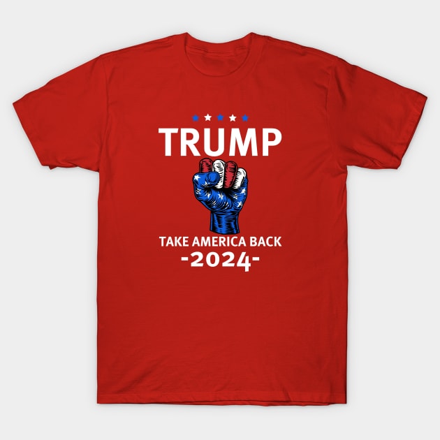 Trump 2024 T-Shirt by Xtian Dela ✅